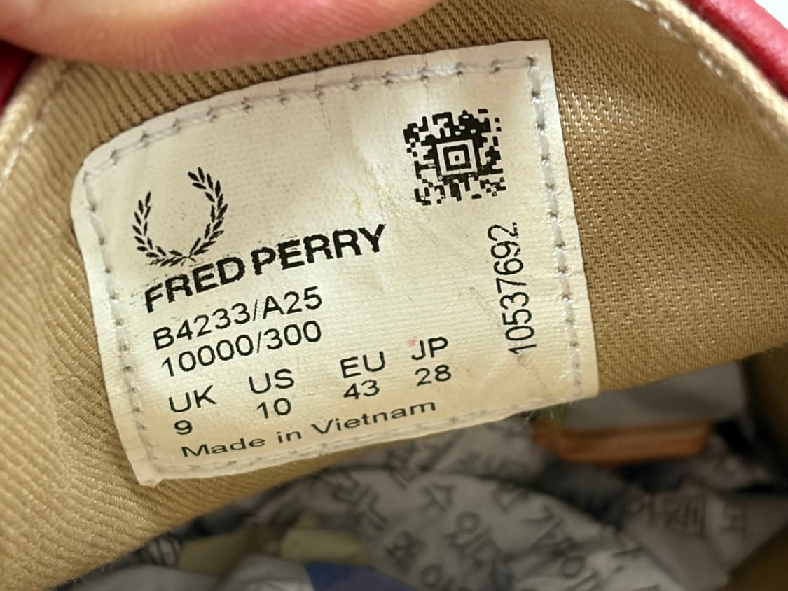 프레드페라 남성 스니커즈 280 상품이미지9