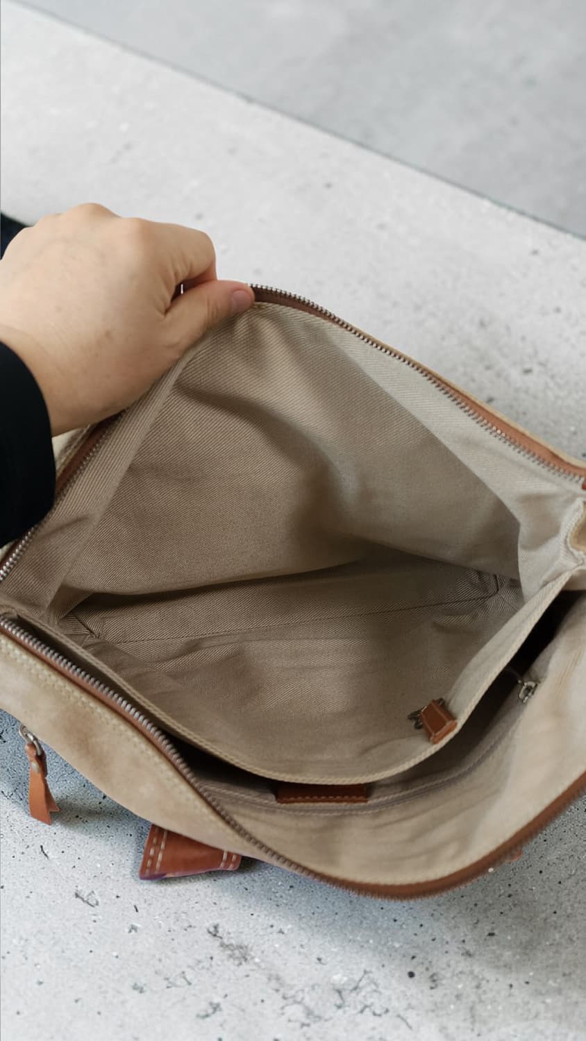 인터메조 빈티지 가죽 브리프케이스 상품이미지5