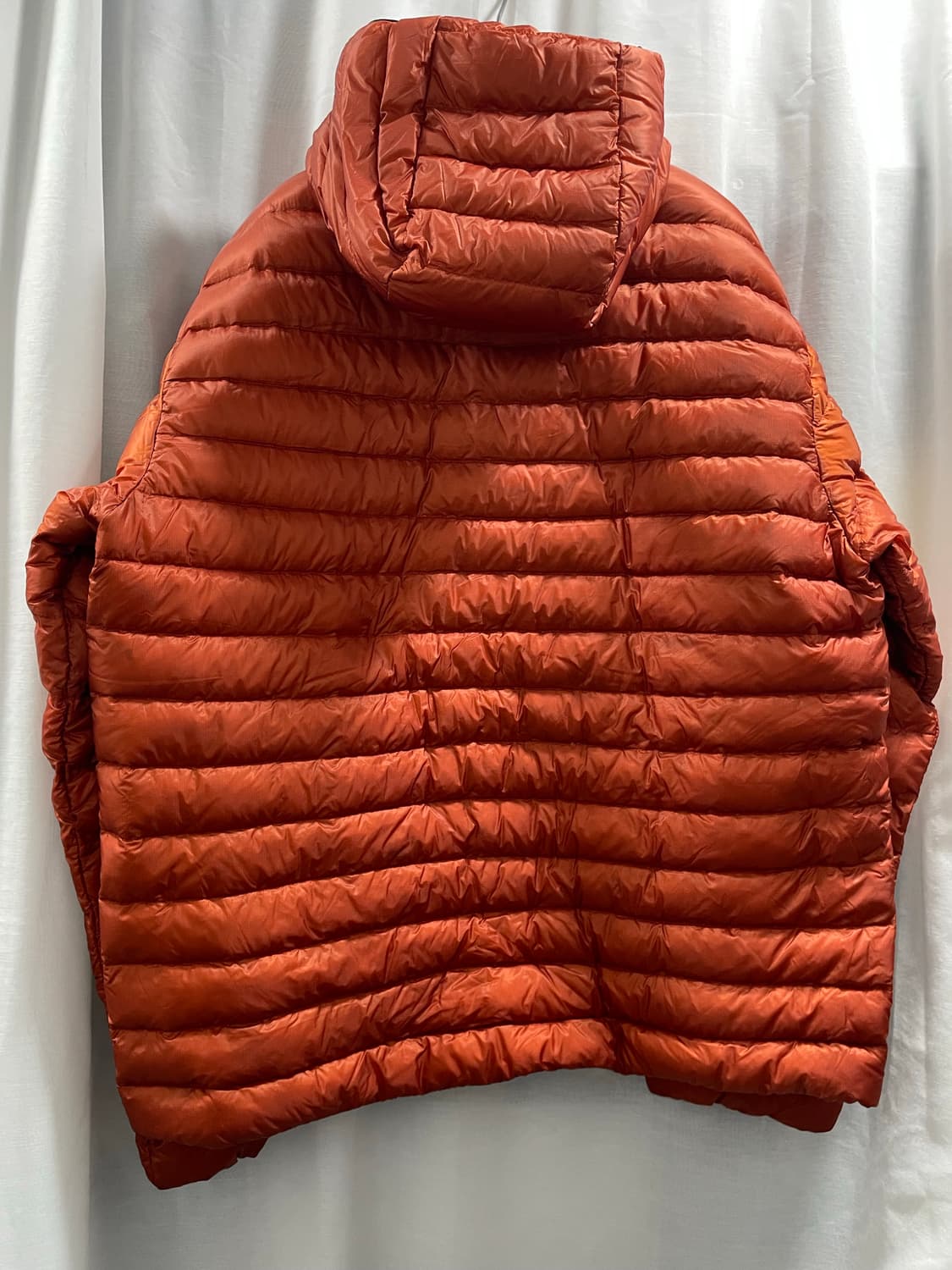 무신사스탠다드/ 시티 레저 시어 립스탑 후디드 라이트 다운 재킷/ XXL 상품이미지8