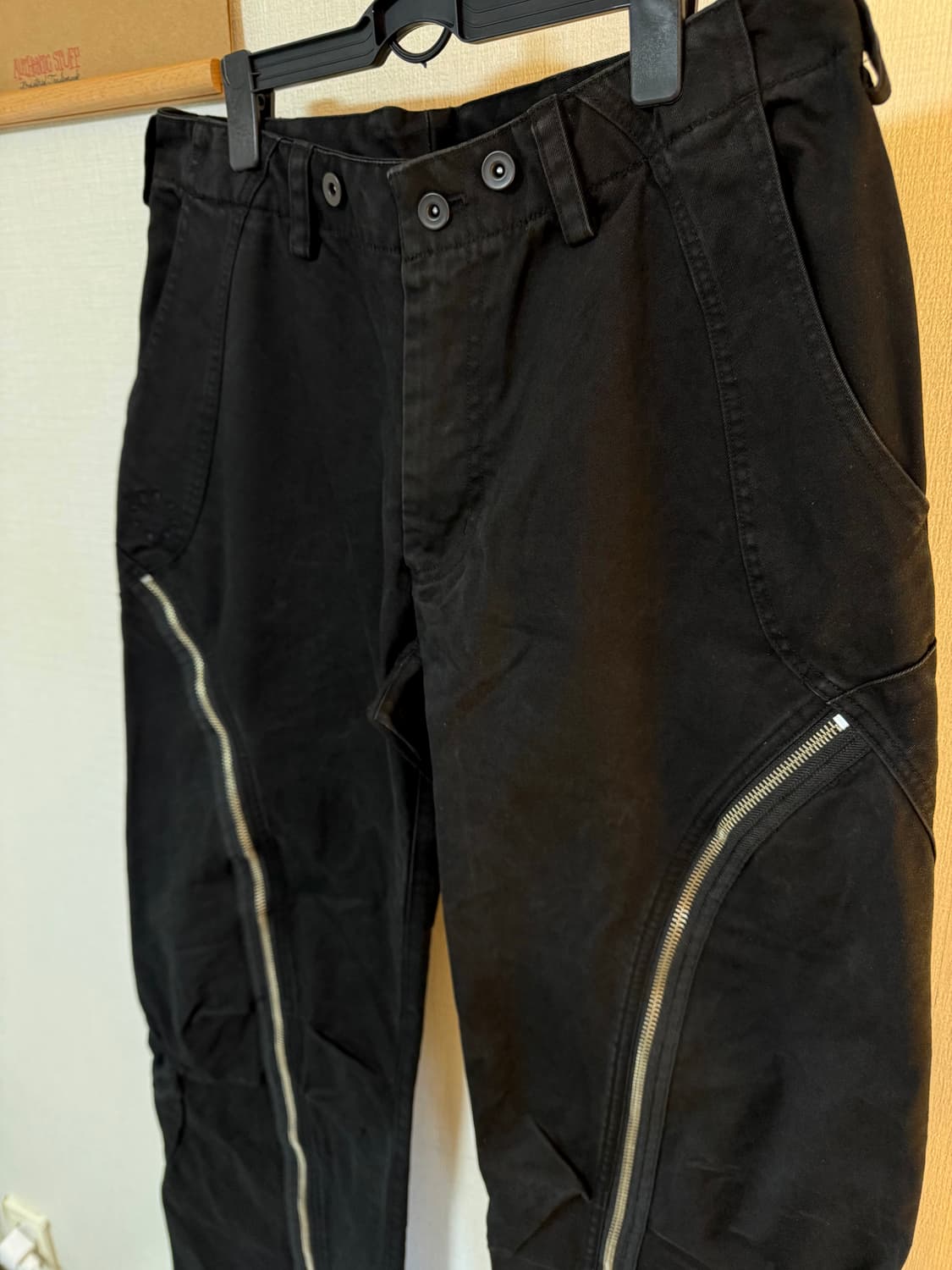 [XL]코스트퍼킬로 커브 집 카고팬츠 블랙 상품이미지3