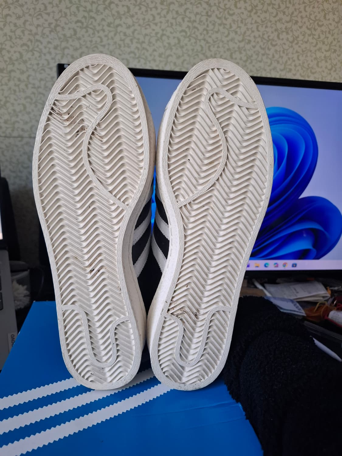 아디다스 슈퍼스타 82 블랙 280mm 상품이미지5