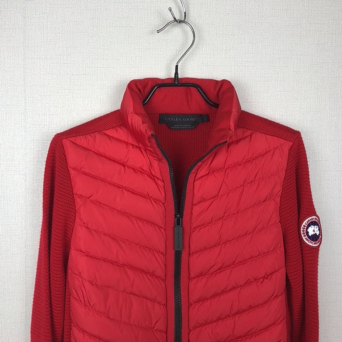캐나다구스 하이브릿 니트 구스다운 자켓 여성XS 상품이미지2