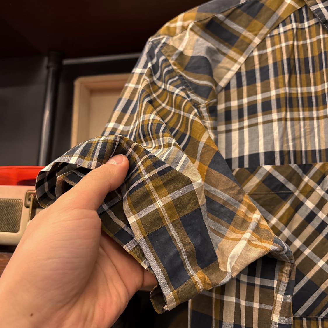 파타고니아 오가닉코튼 모디파이드 타탄체크 라이트코튼 셔츠 N1028 상품이미지6