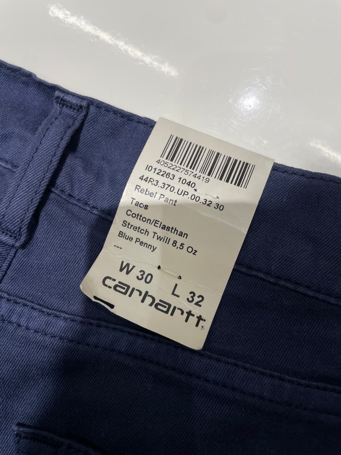 [Carhartt WIP] 칼하트 레벨 팬츠 블루 페니 (30x32) 상품이미지2
