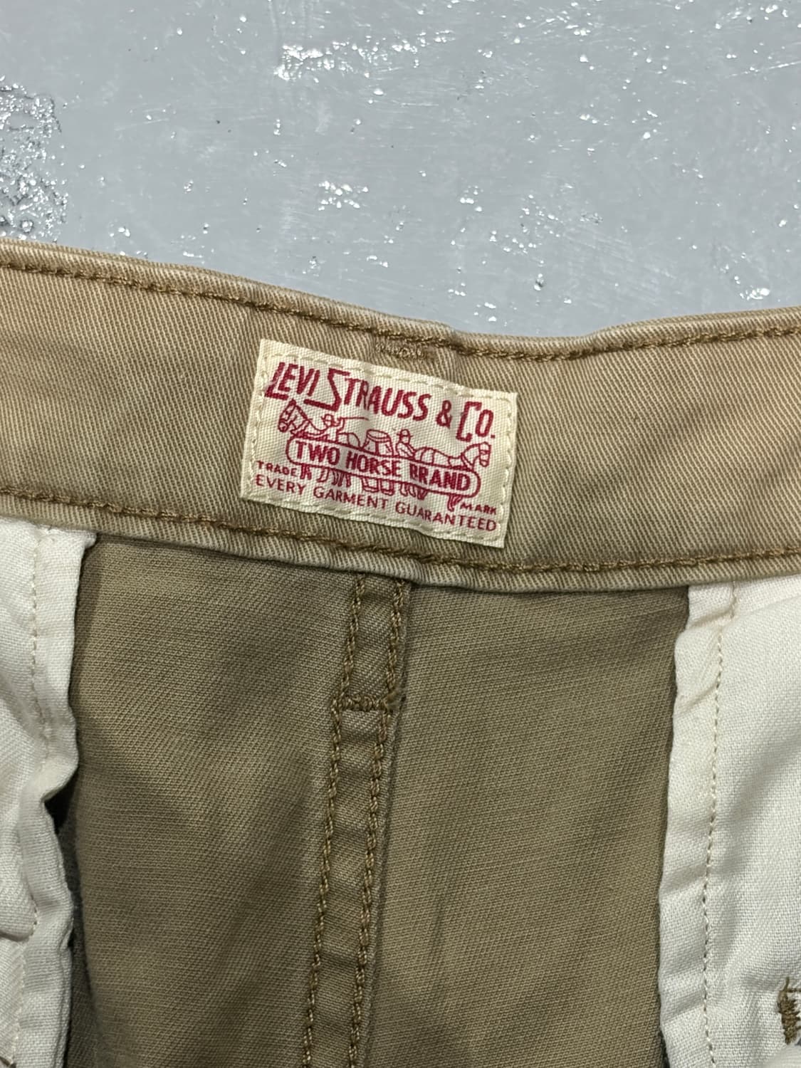Levis(리바이스) 베이지 유틸리티 팬츠 상품이미지2