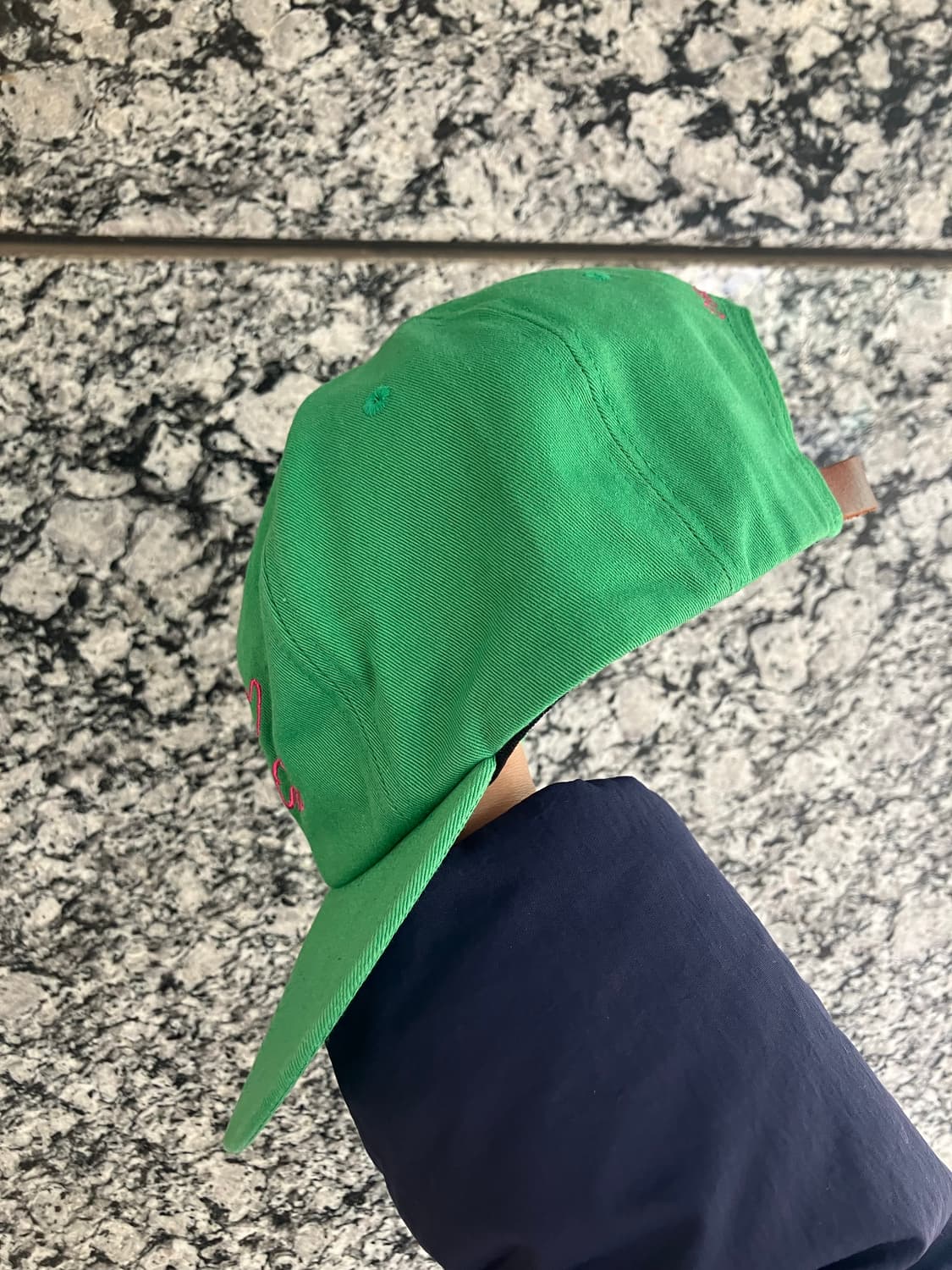 디스이즈네버댓 그린 6패널캡 모자 볼캡 상품이미지2