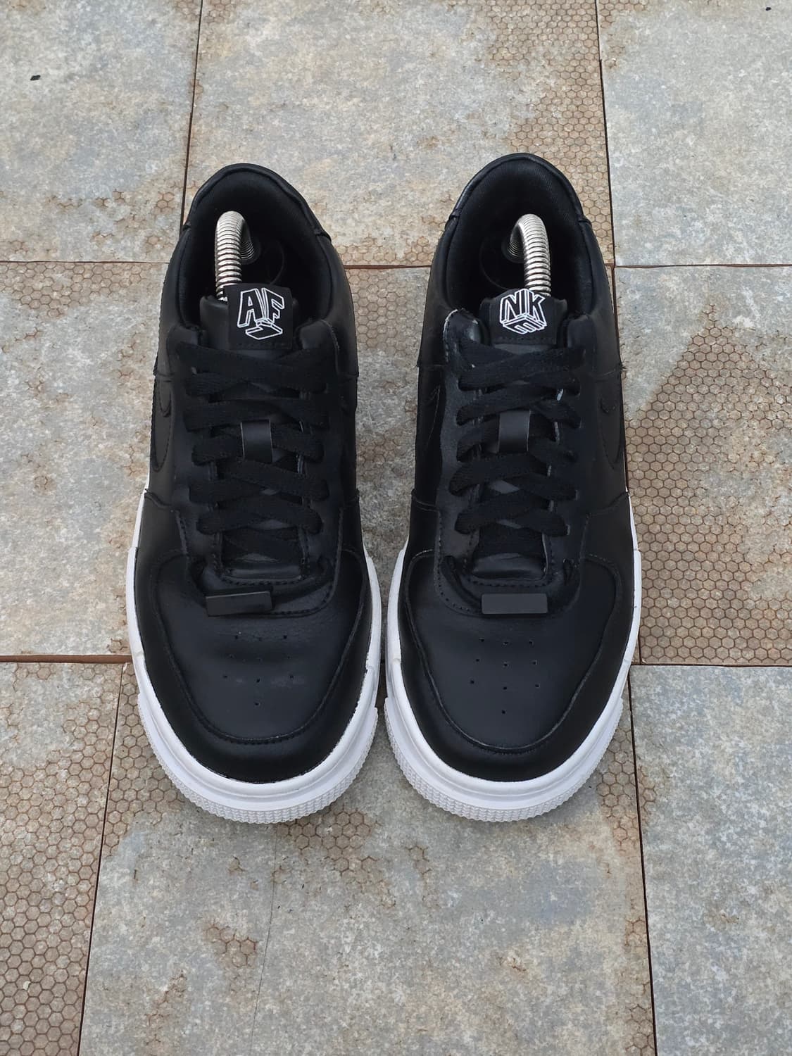 (230)나이키 에어포스 1 픽셀 검흰  상품이미지2