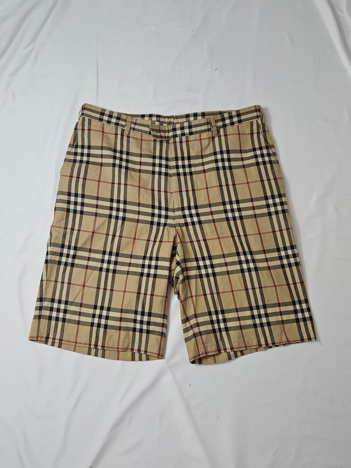 버버리 BURBERRY 노바체크 반바지 5부 팬츠 36R (정품) 상품이미지1