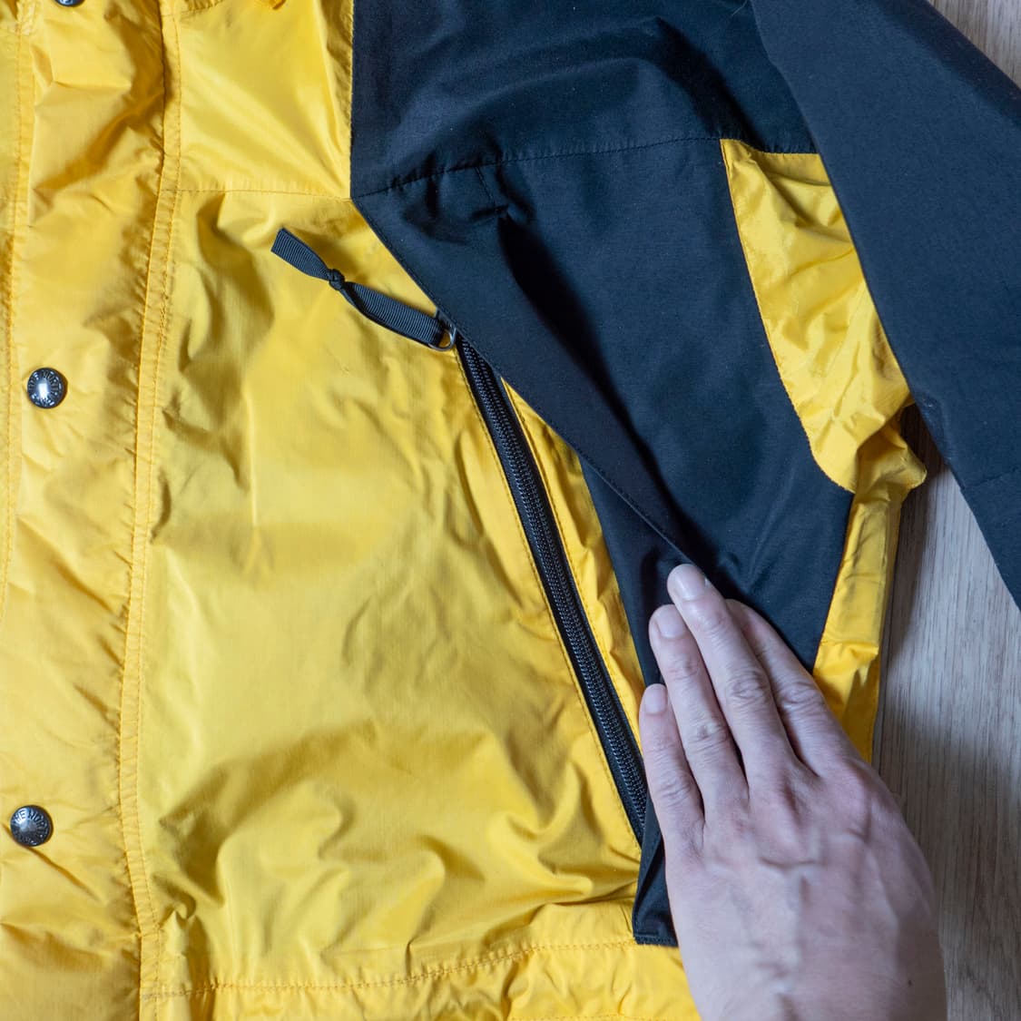 노스페이스 마운틴 파카 검노 M 상품이미지5