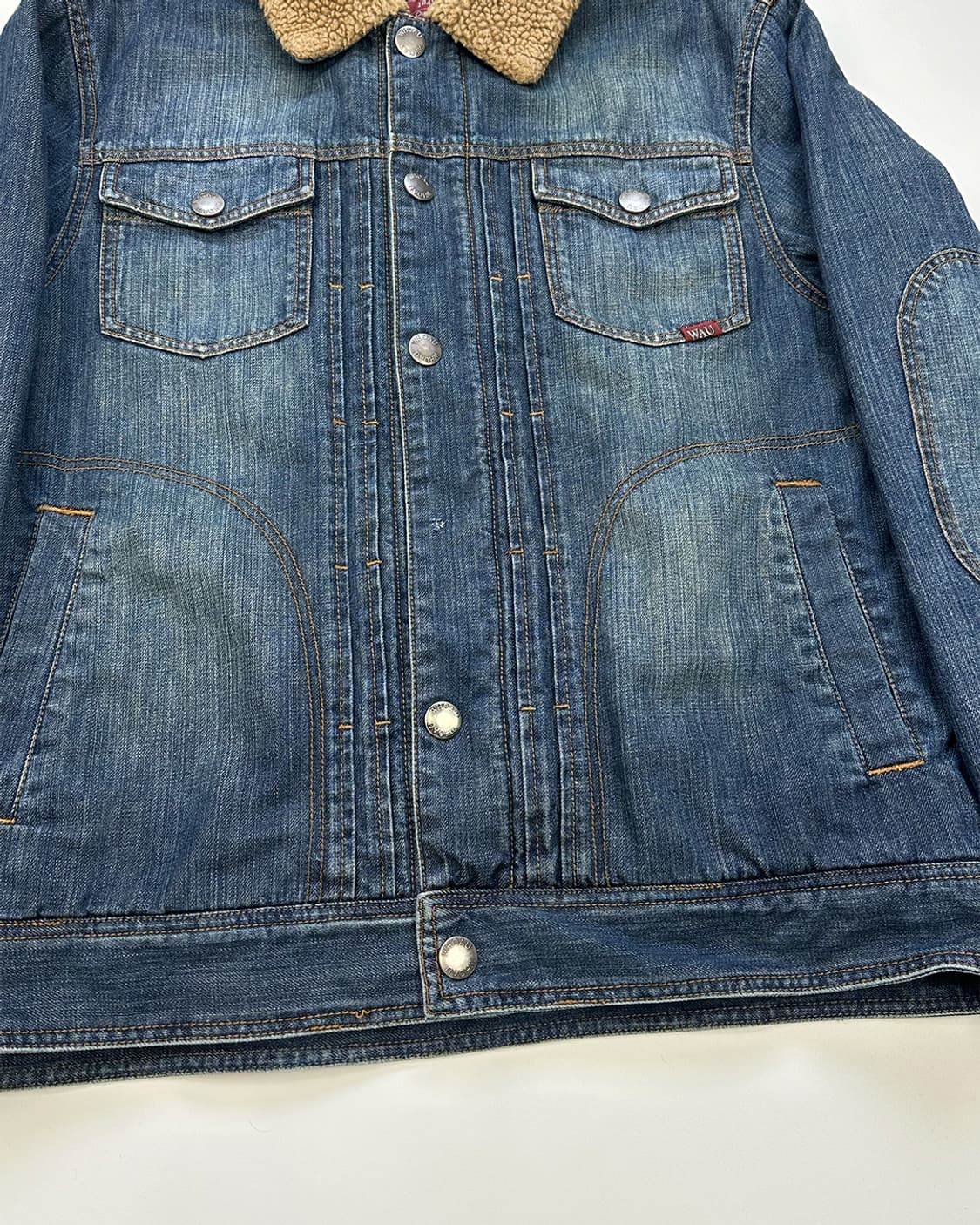 후아유 쉐르파 데님 자켓 상품이미지3