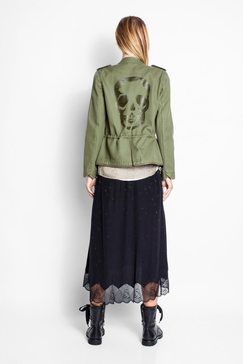 Zadig&Voltaire 자딕앤볼테르 베담 야상자켓 S 상품이미지10