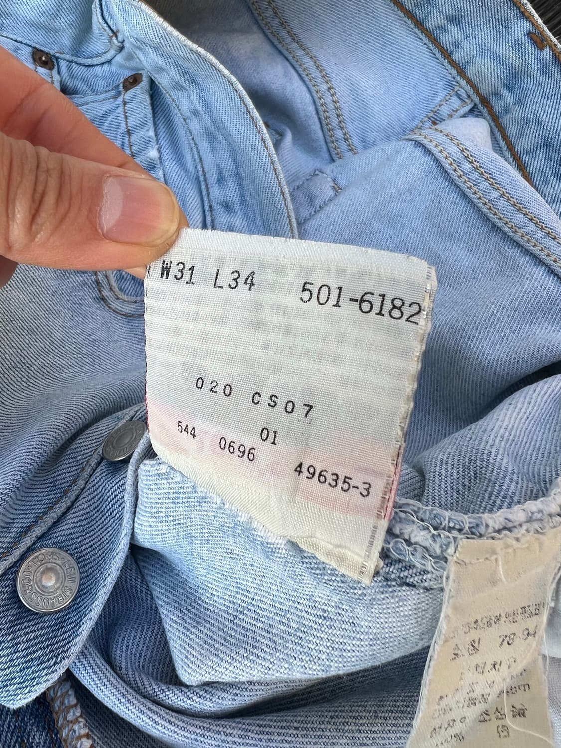 90s made in USA 리바이스 501 W31 상품이미지9