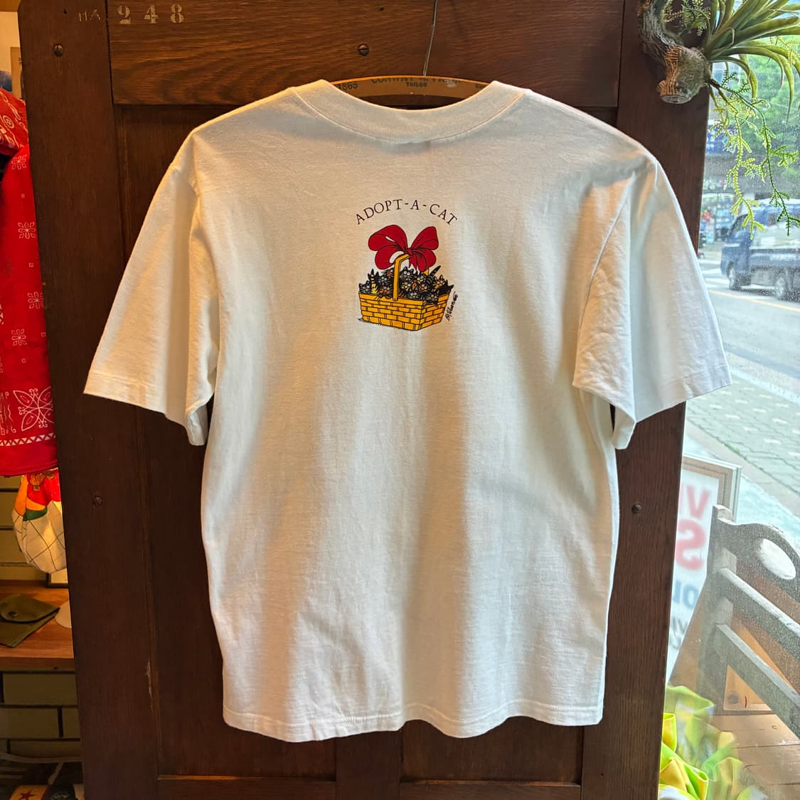 80’s Vintage ADOPT-A-CAT Tee Made In USA 상품이미지7