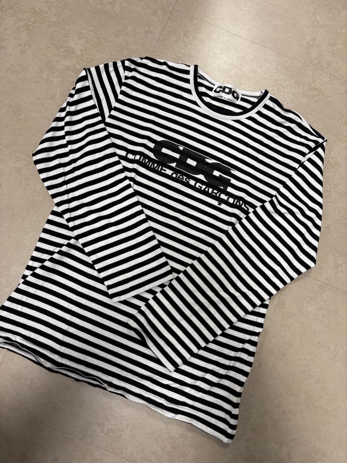 [XL] CDG 스트라이프티 상품이미지1