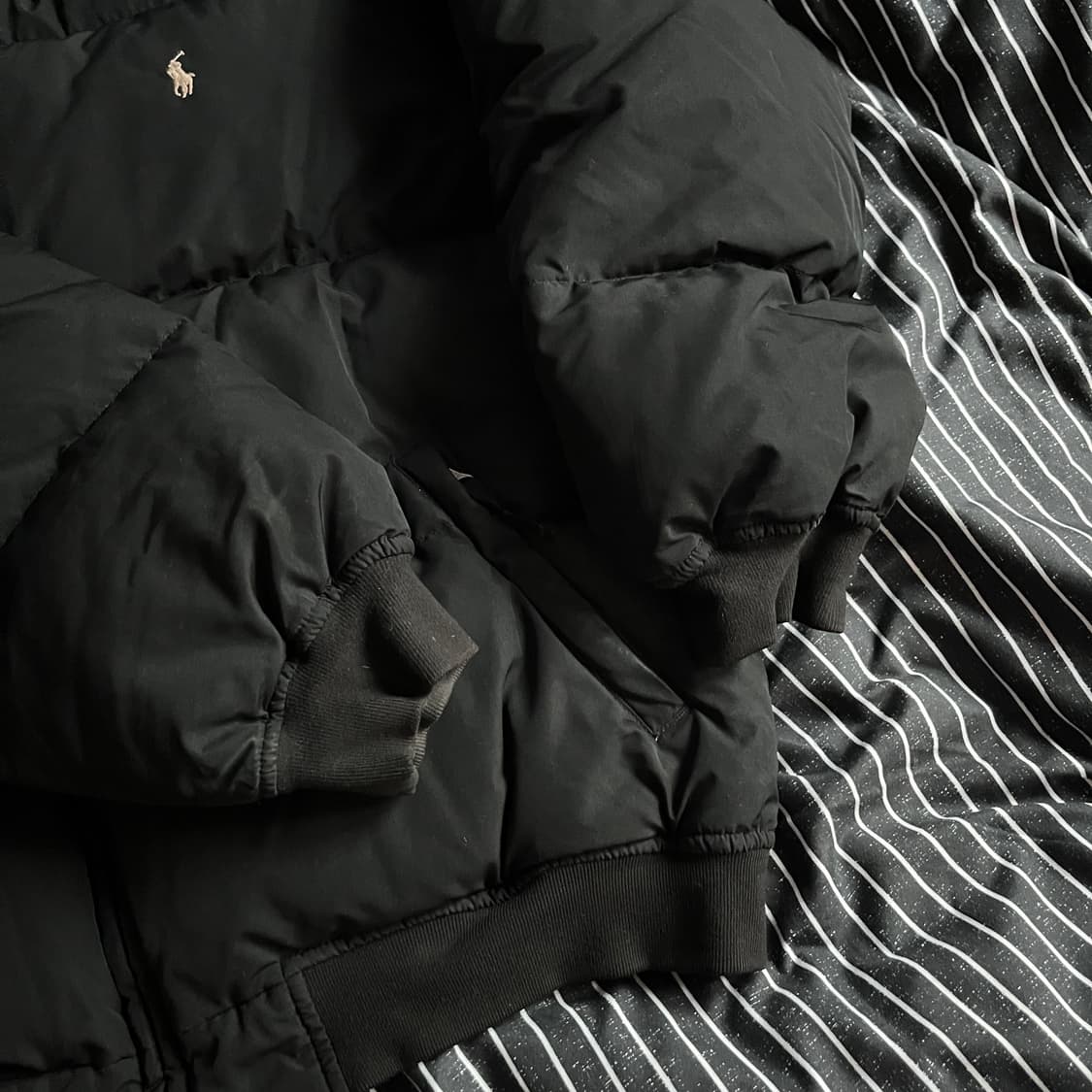 90s 폴로 숏패딩/ 폴로 푸퍼 패딩 L 상품이미지5