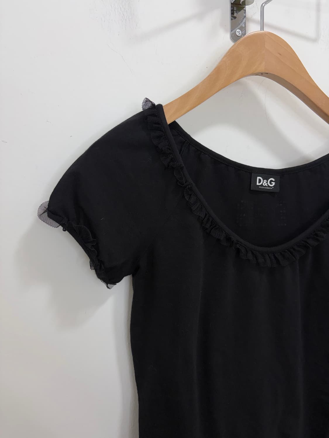 돌체앤가바나 큐빅 레이스 반팔 티셔츠 상품이미지4