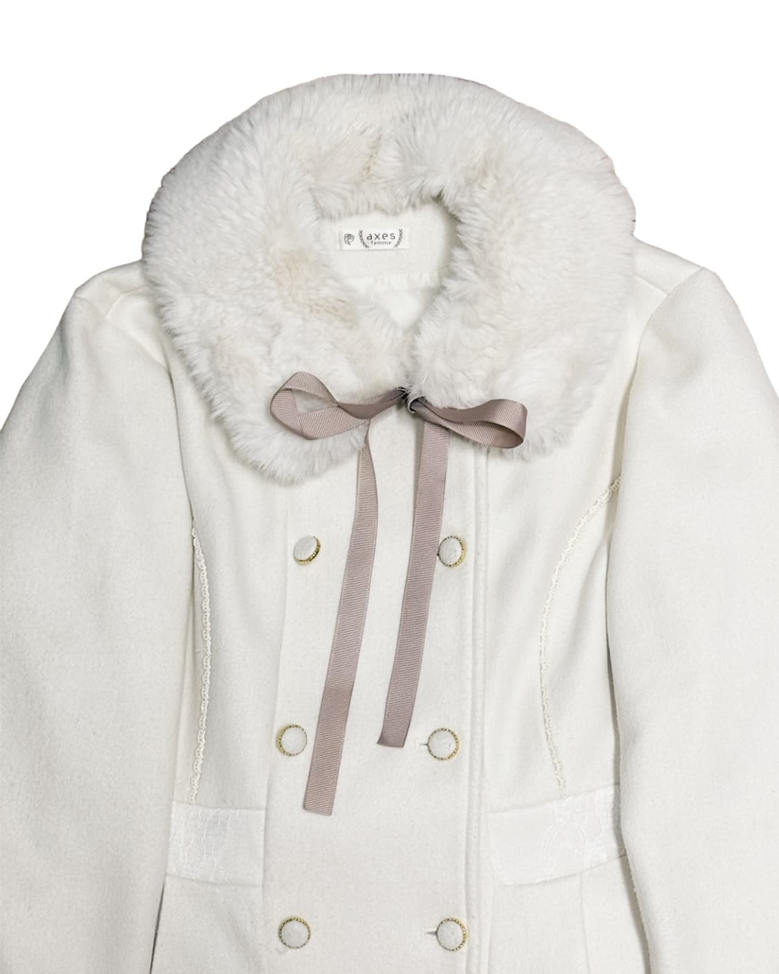 사토미st axes femme 화이트하임 롱코트 상품이미지3