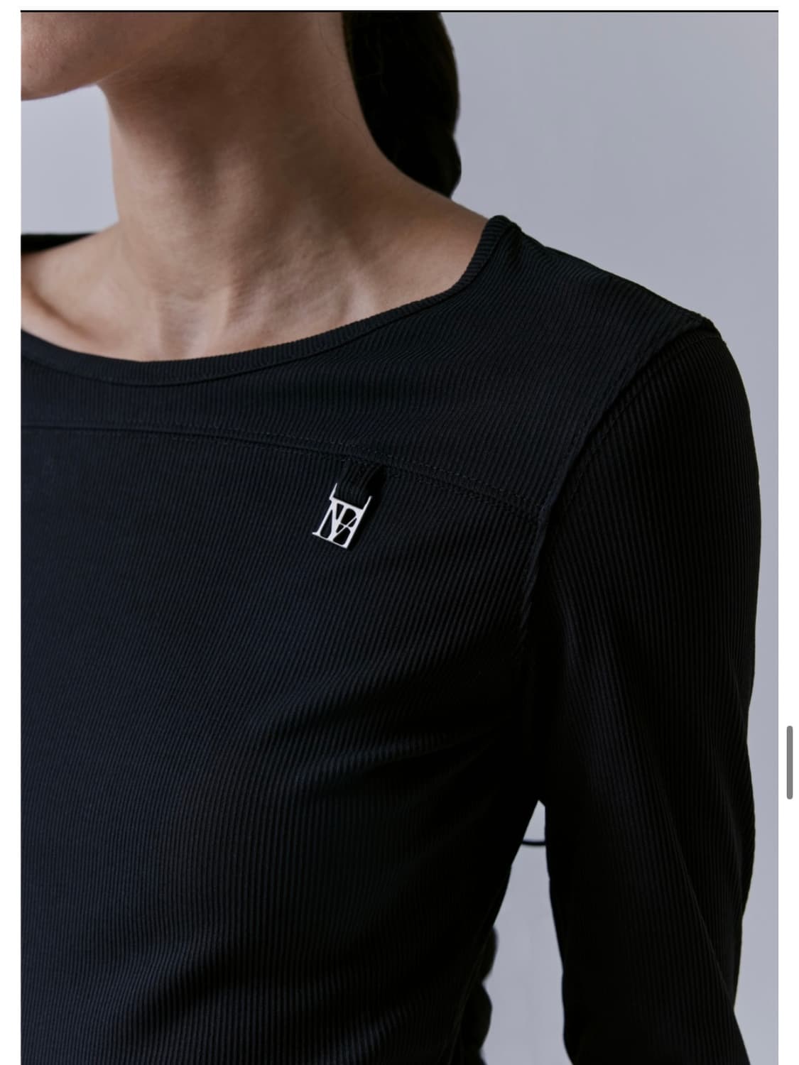 트리밍버드 스트랩 롱슬리브 새상품 상품이미지1