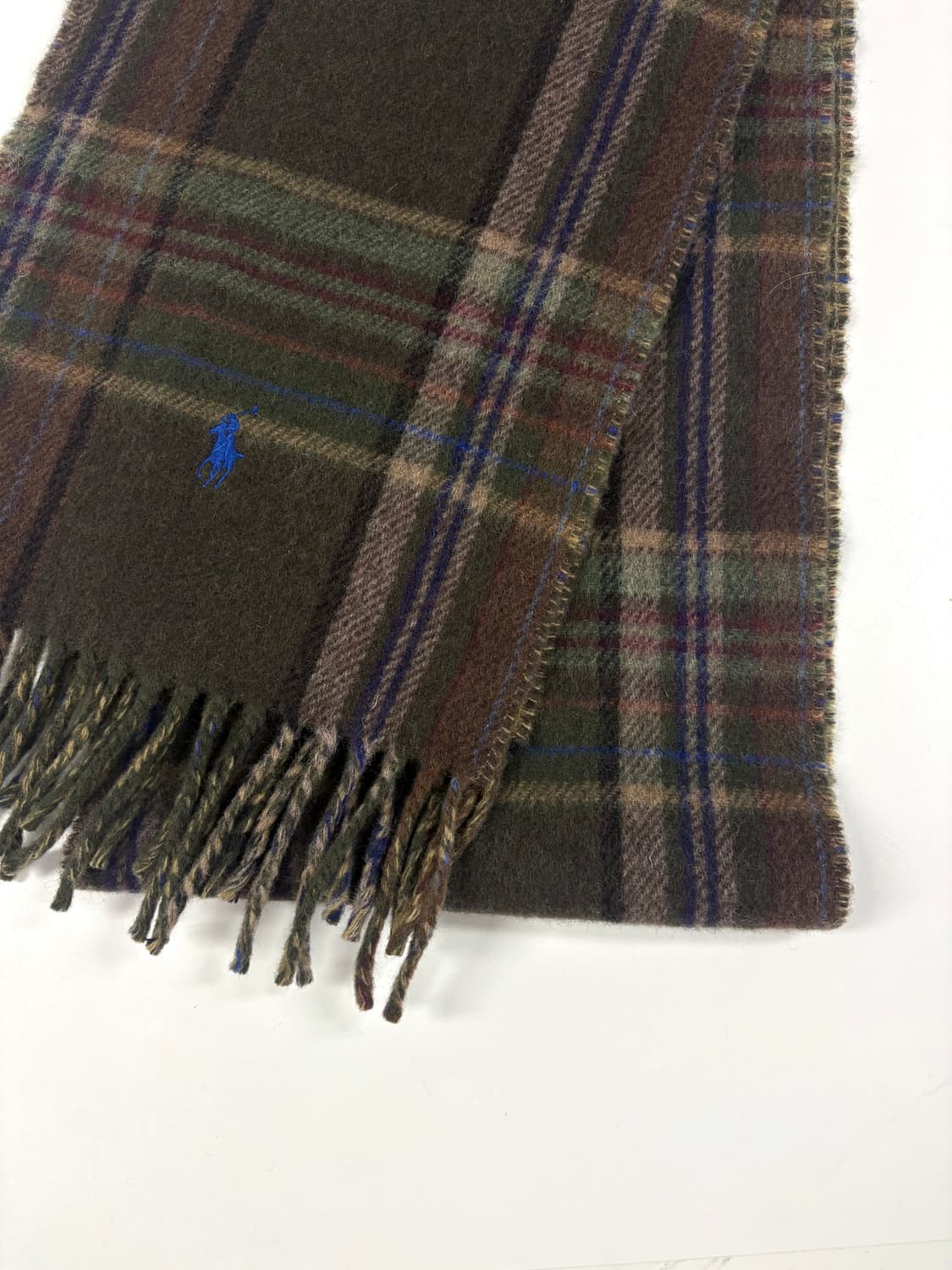 폴로 울 체크 목도리 CK9797 상품이미지3
