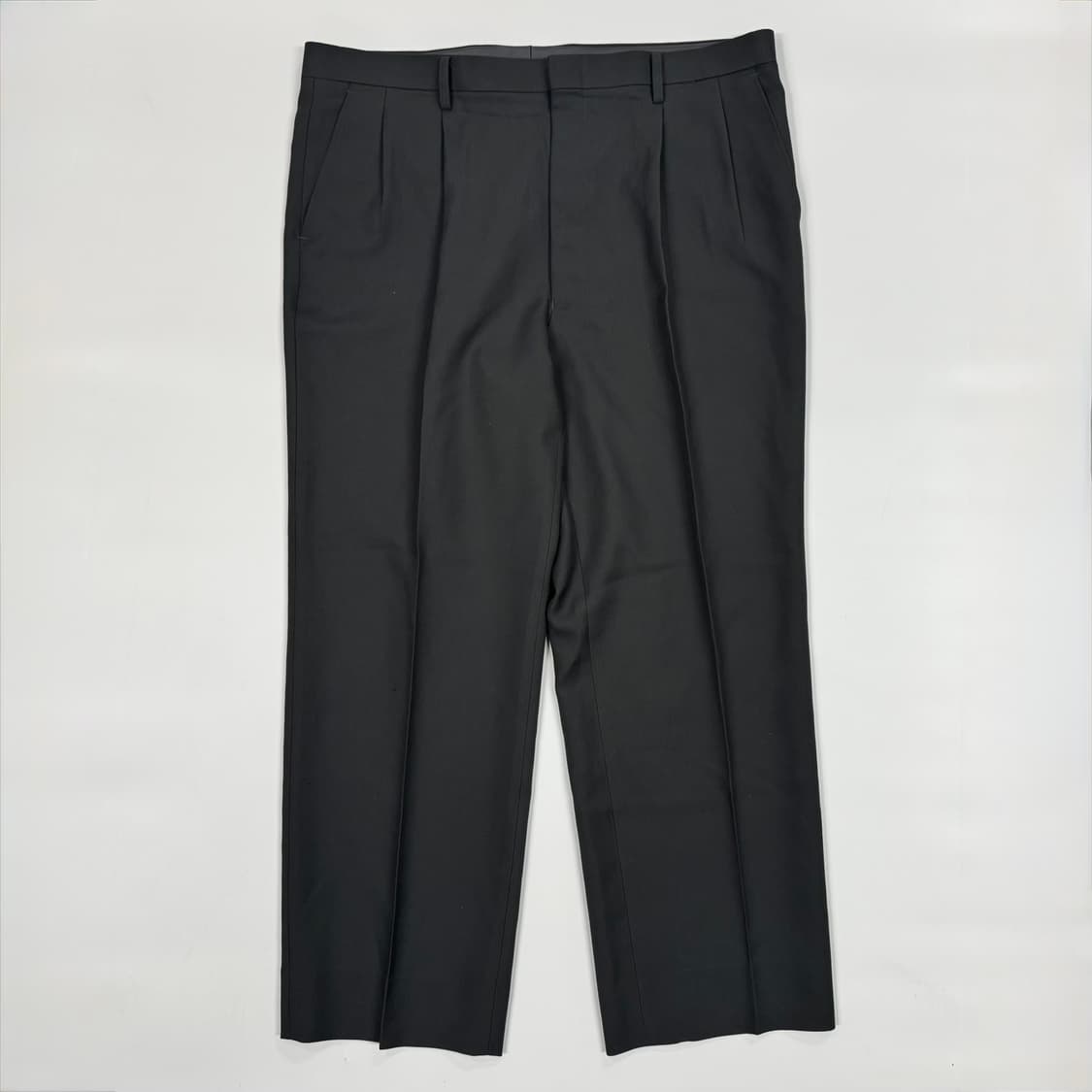 Japanese Vintage two tuck wide slacks 상품이미지1