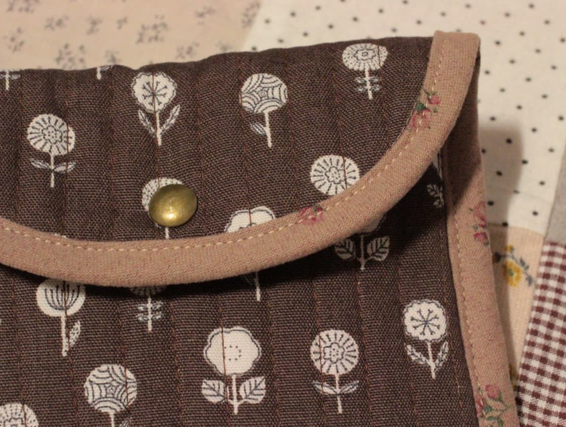 핸드메이드 누빔 파우치 상품이미지3