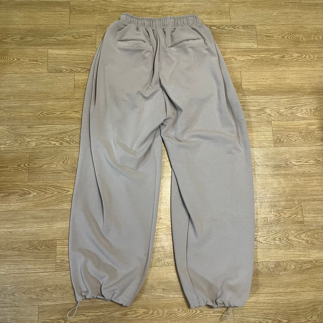 오버S) DNSR 딥 포턱 플로우 밴딩 팬츠 웜그레이 디앤써 디엔써 상품이미지3