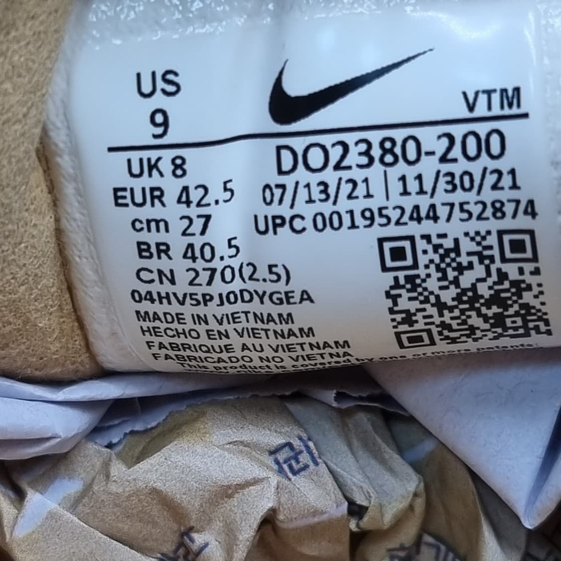 나이키 와플원 사이다 남성운동화270 상품이미지6