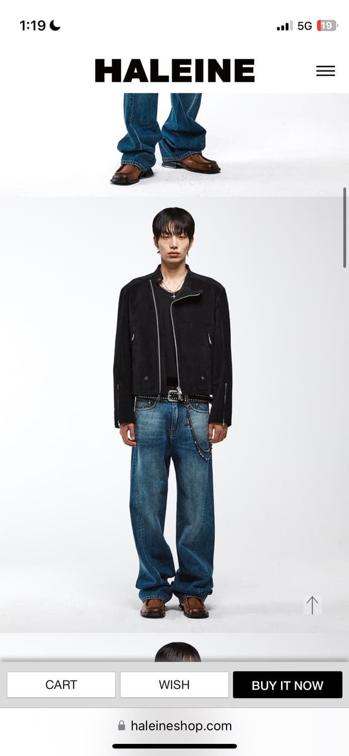 알렌느 바이커 자켓 상품이미지1