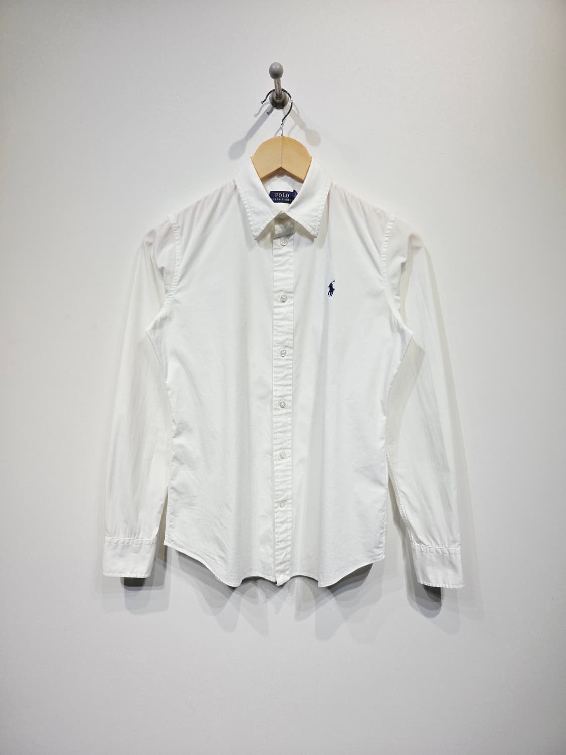 폴로 랄프 로렌 화이트 버튼다운 셔츠 상품이미지2