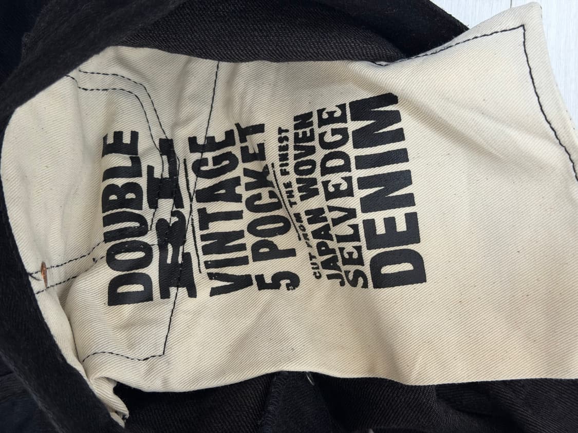 [RRL] 더블알엘 빈파포 블랙온블랙 33x32 상품이미지7