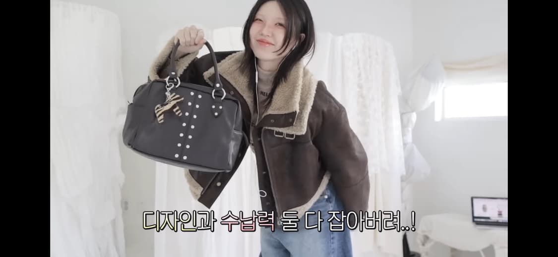 샌드뮤지엄 MAGAZINE BAG MINI [Dark Brown] 상품이미지4