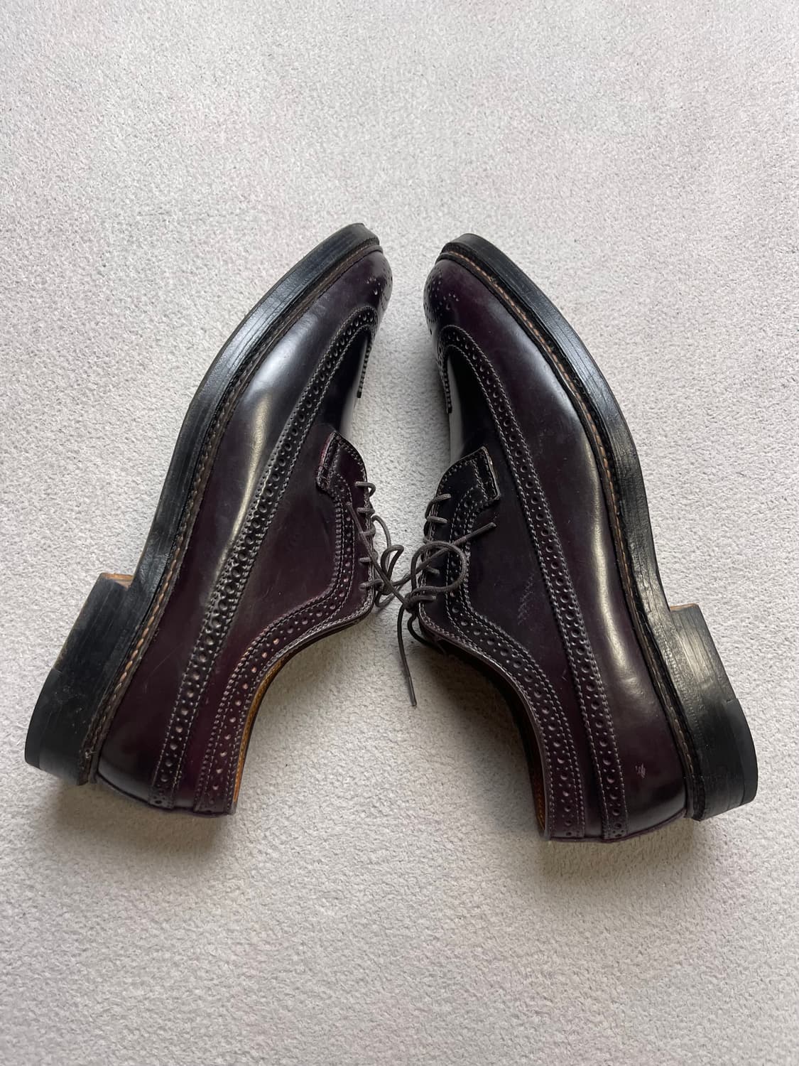 [9] 알든 975 롱윙팁  버건디 상품이미지6