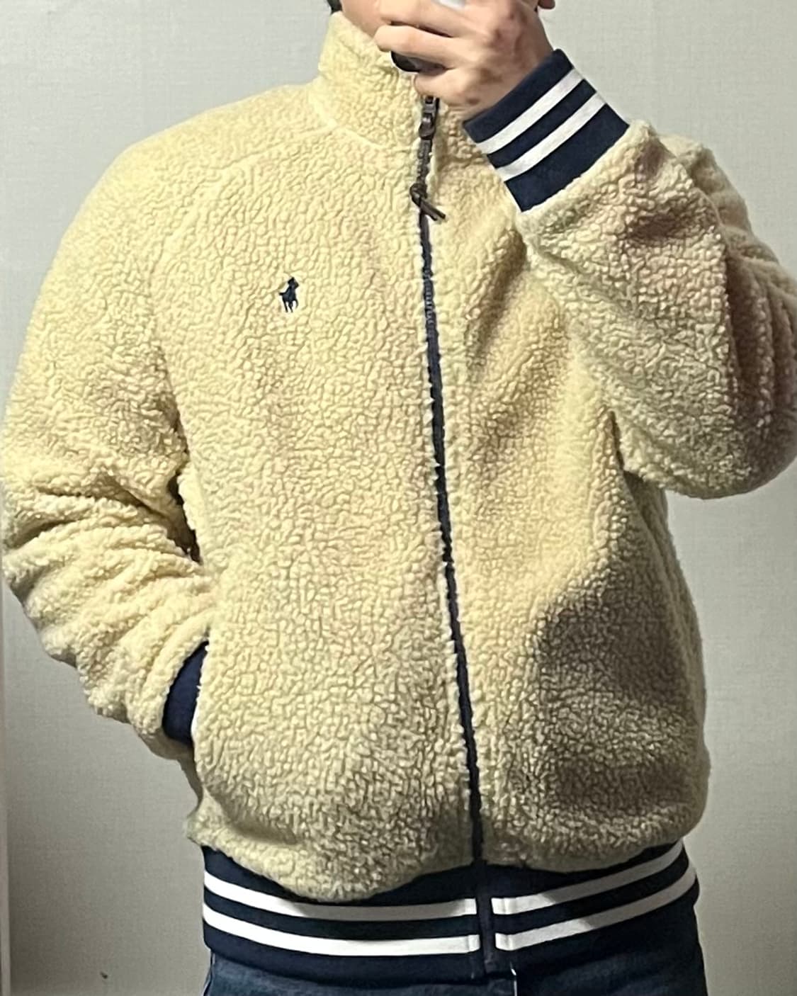 폴로랄프로렌 플리스 뽀글이 자켓 상품이미지2