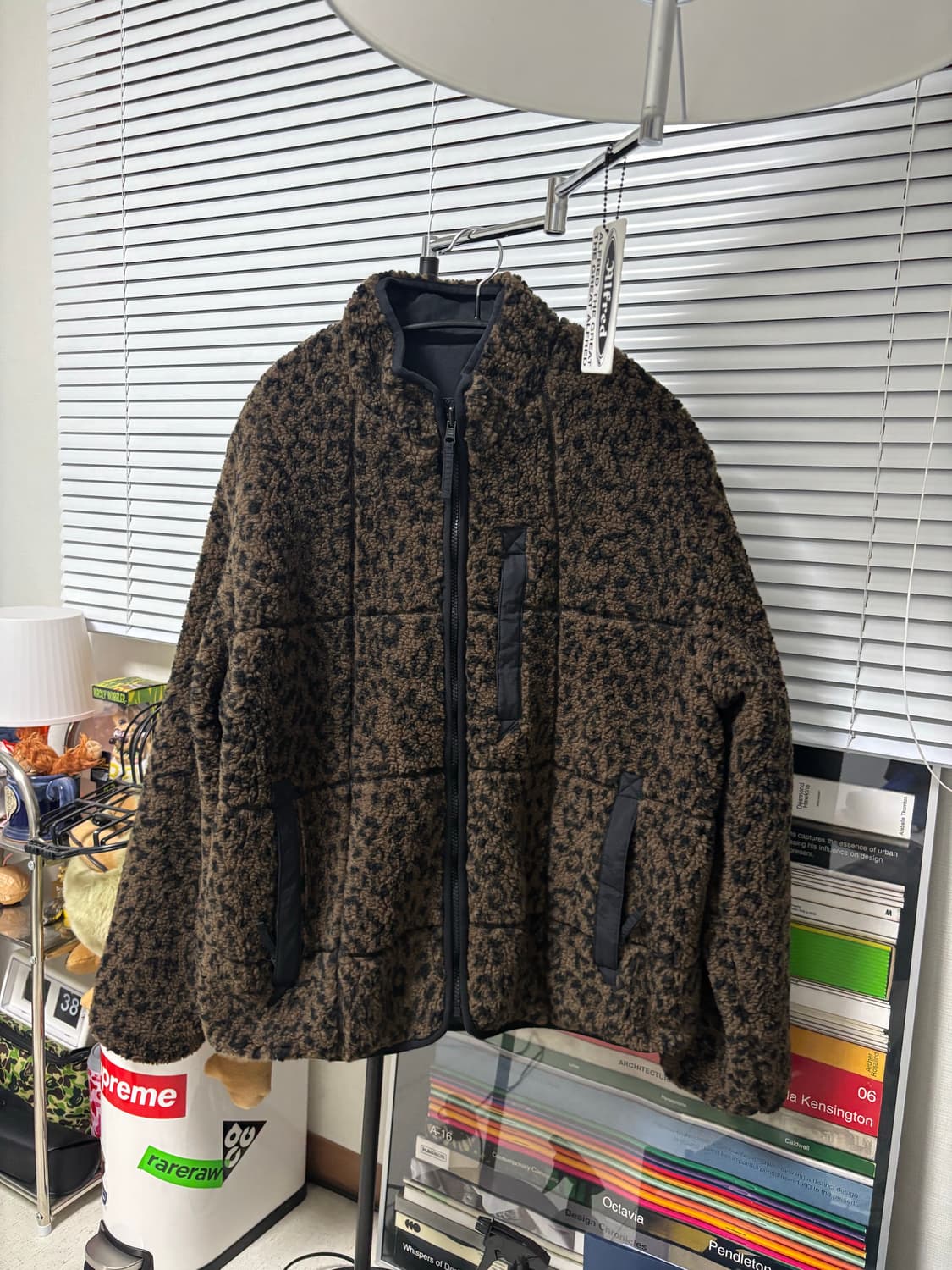 Fetch JACQUARD REVERSIBLE SHERPA JACKET 상품이미지1