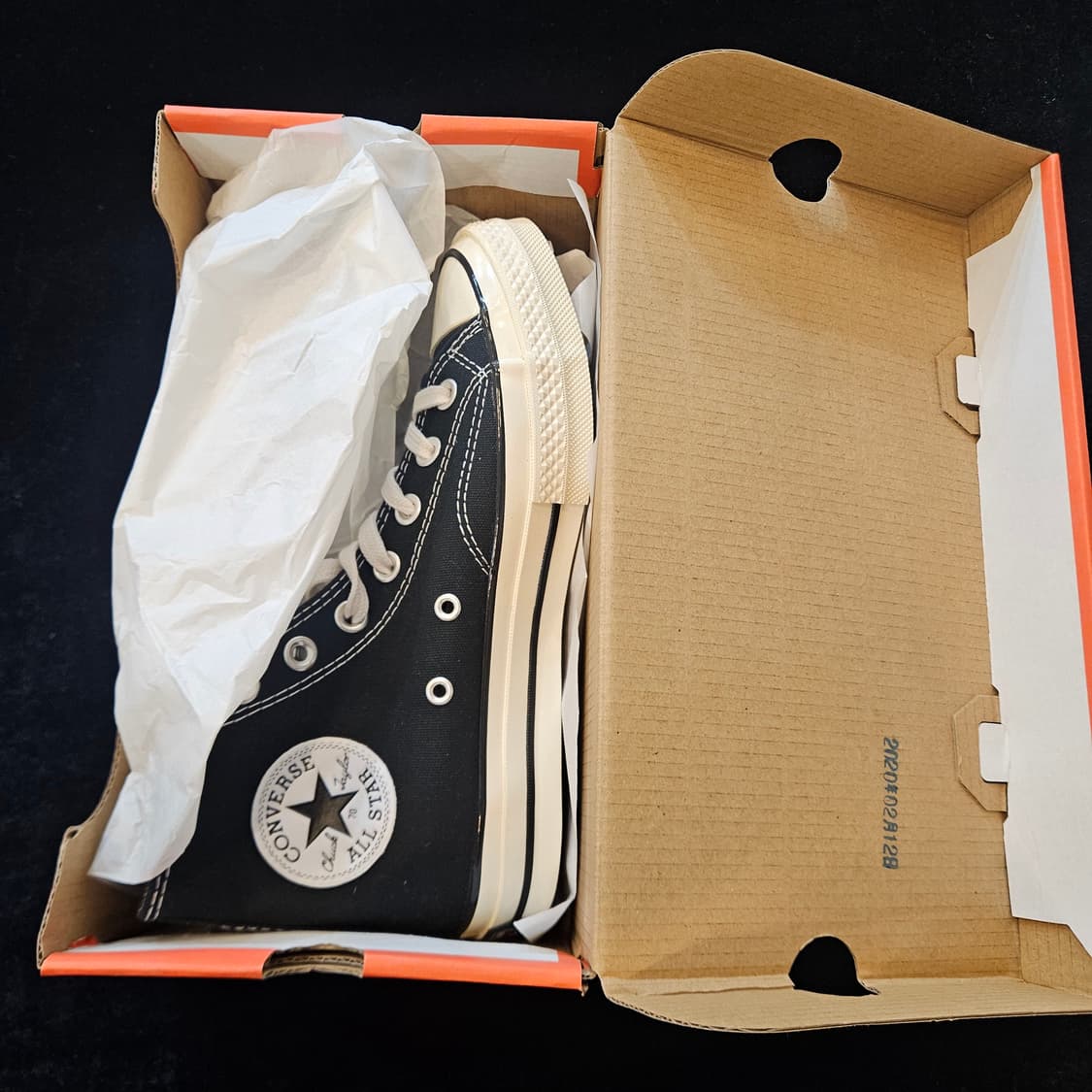 (새상품) 컨버스 척테일러 70 블랙 하이 240mm 상품이미지6