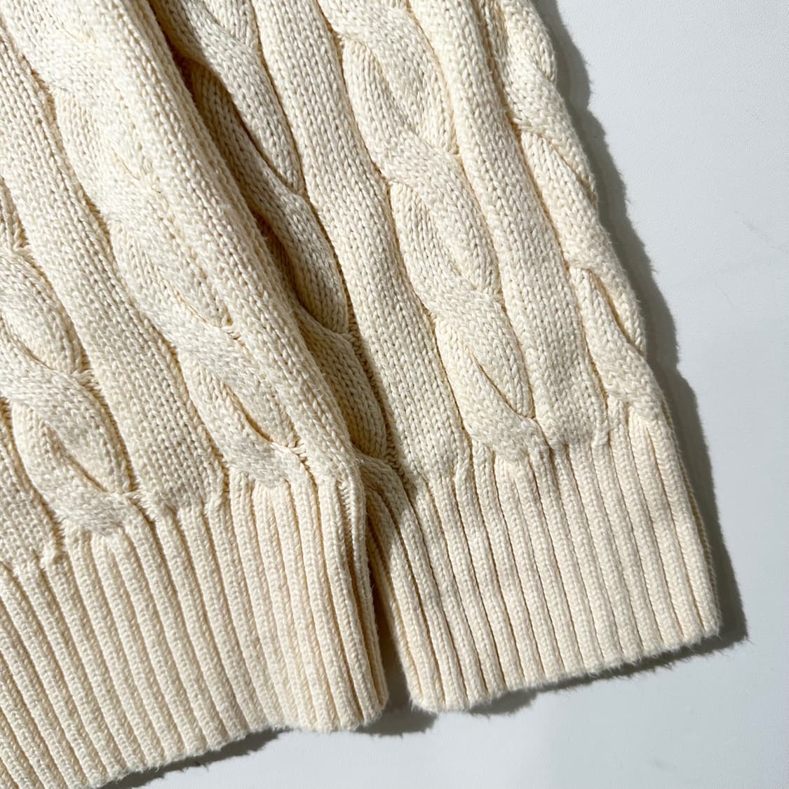 23fw 폴로 랄프로렌 케이블 라운드 니트 (신형QR) 상품이미지6