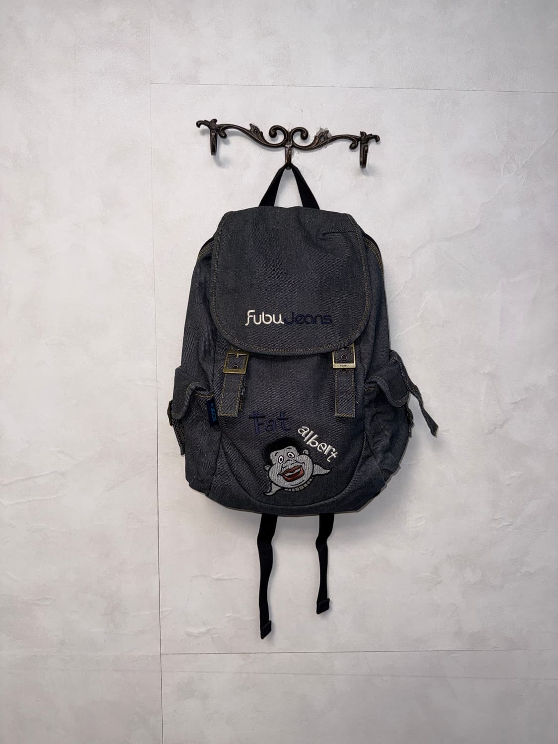 FUBU denim multi pocket backpack  상품이미지1