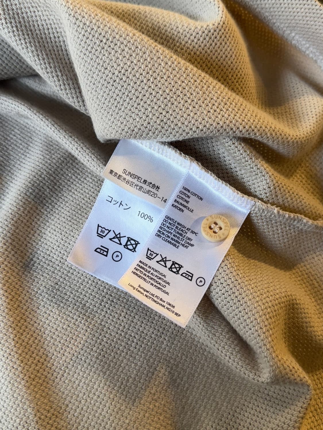 선스펠 오픈칼라넥 PK 티셔츠 상품이미지3