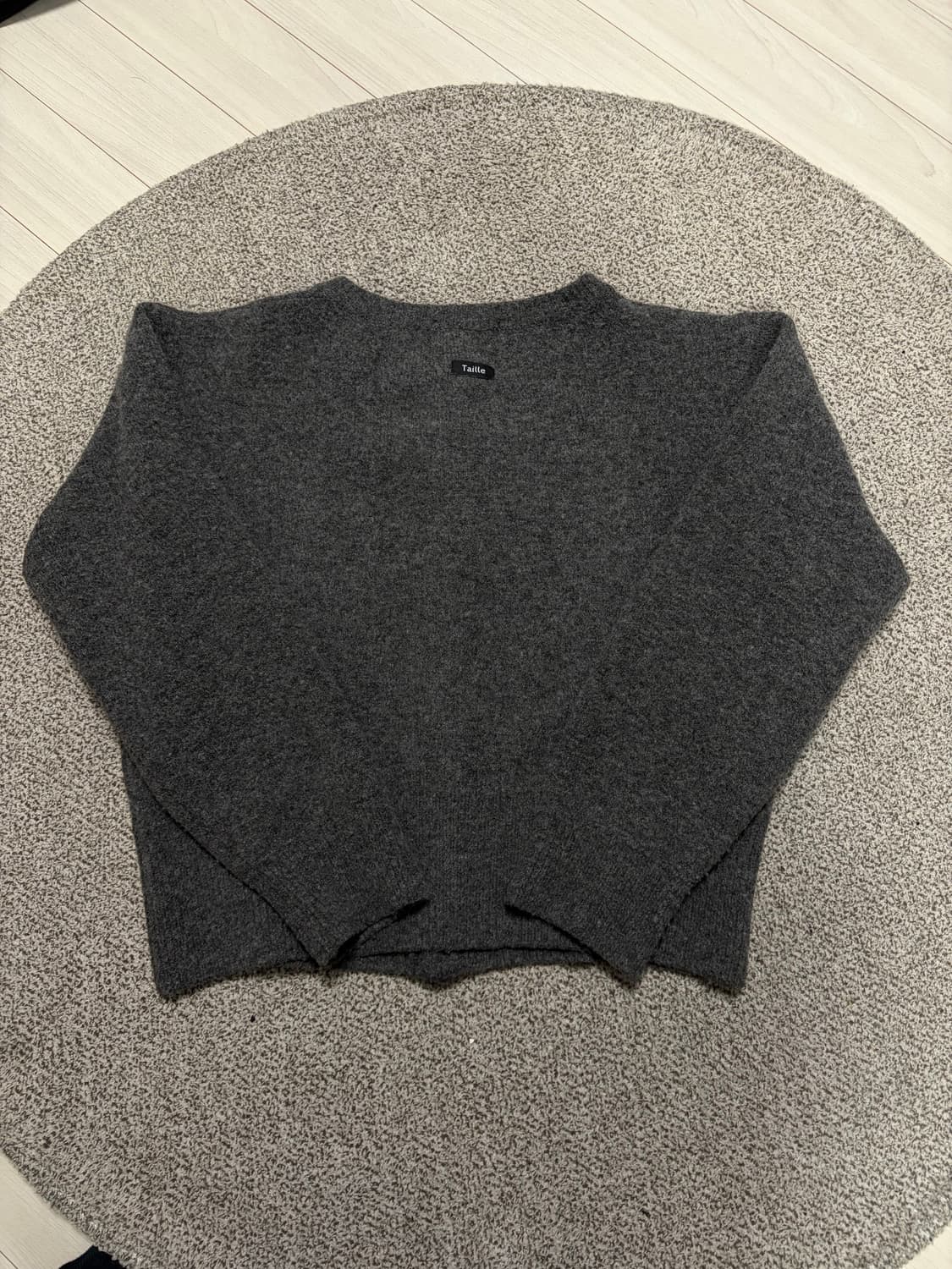 TAILLE / CASSEL FINE MERINO CARDIGAN BLA 상품이미지2