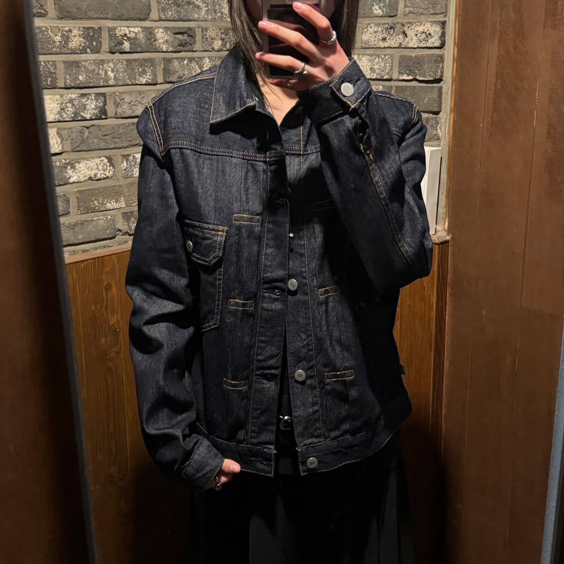 M) 코엔(COEN) USA 코튼 1nd 타입 1세대 데님 자켓 상품이미지9