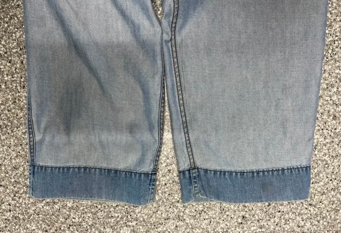 니들스 와이드 팬츠 연청(데님) 남녀공용 상품이미지8