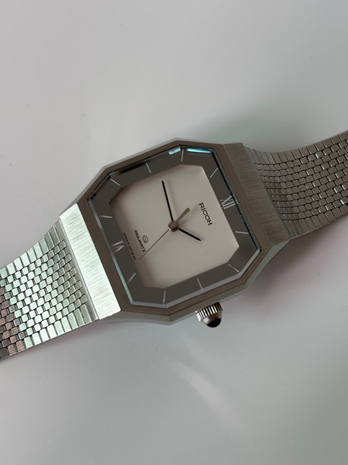 1980s Silver Octagon Riquartz 상품이미지3