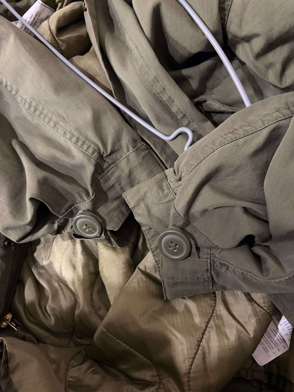 밀텍 m-65 개파카 사이즈s 상품이미지7