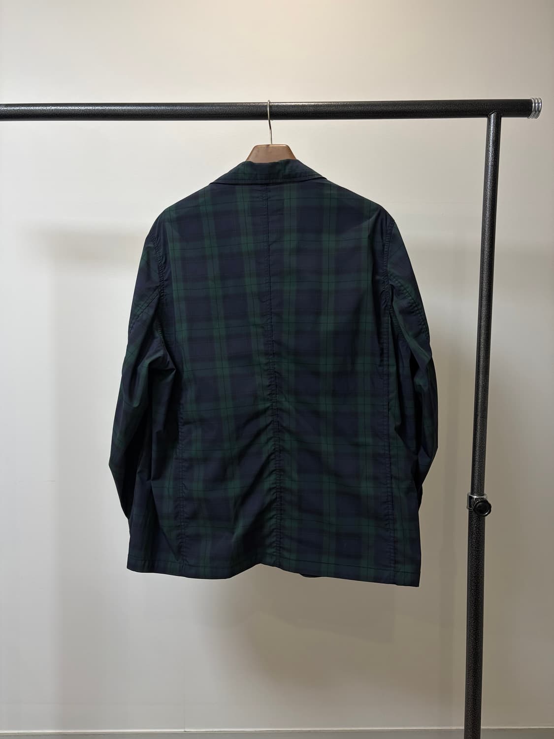 (XL) eastlougue 이스트로그 타탄체크 블랙와치 자켓 상품이미지3