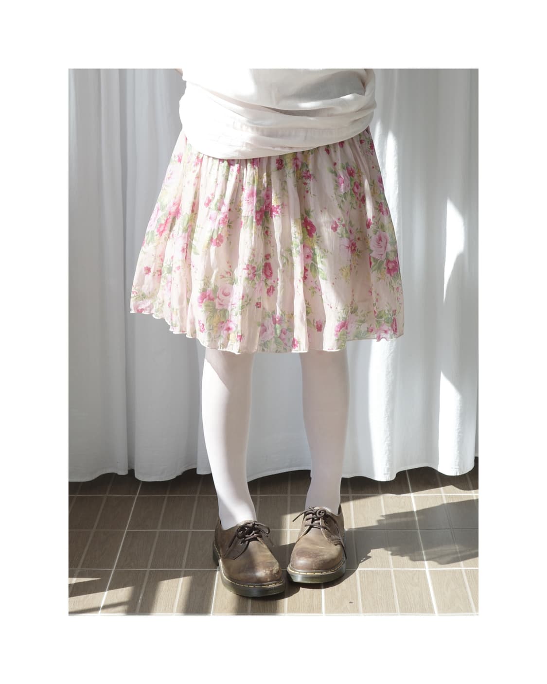 Clef de sol flower skirt 상품이미지1