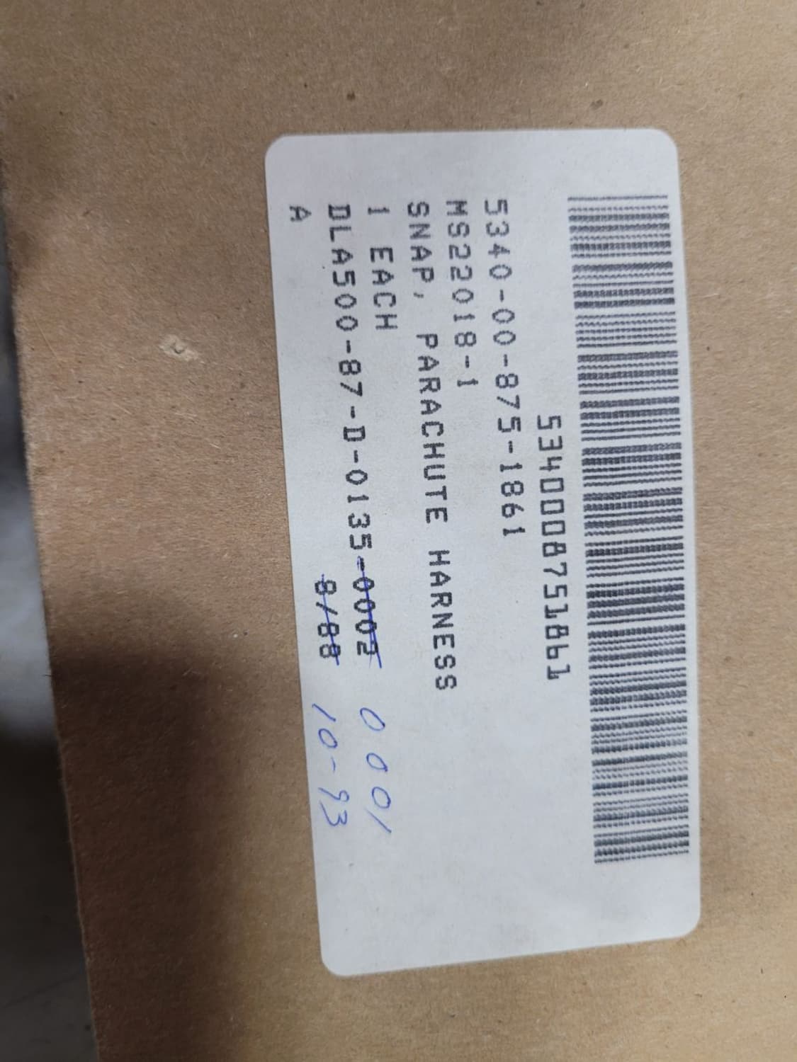 미 낙하산 스트랩 후크 상품이미지4
