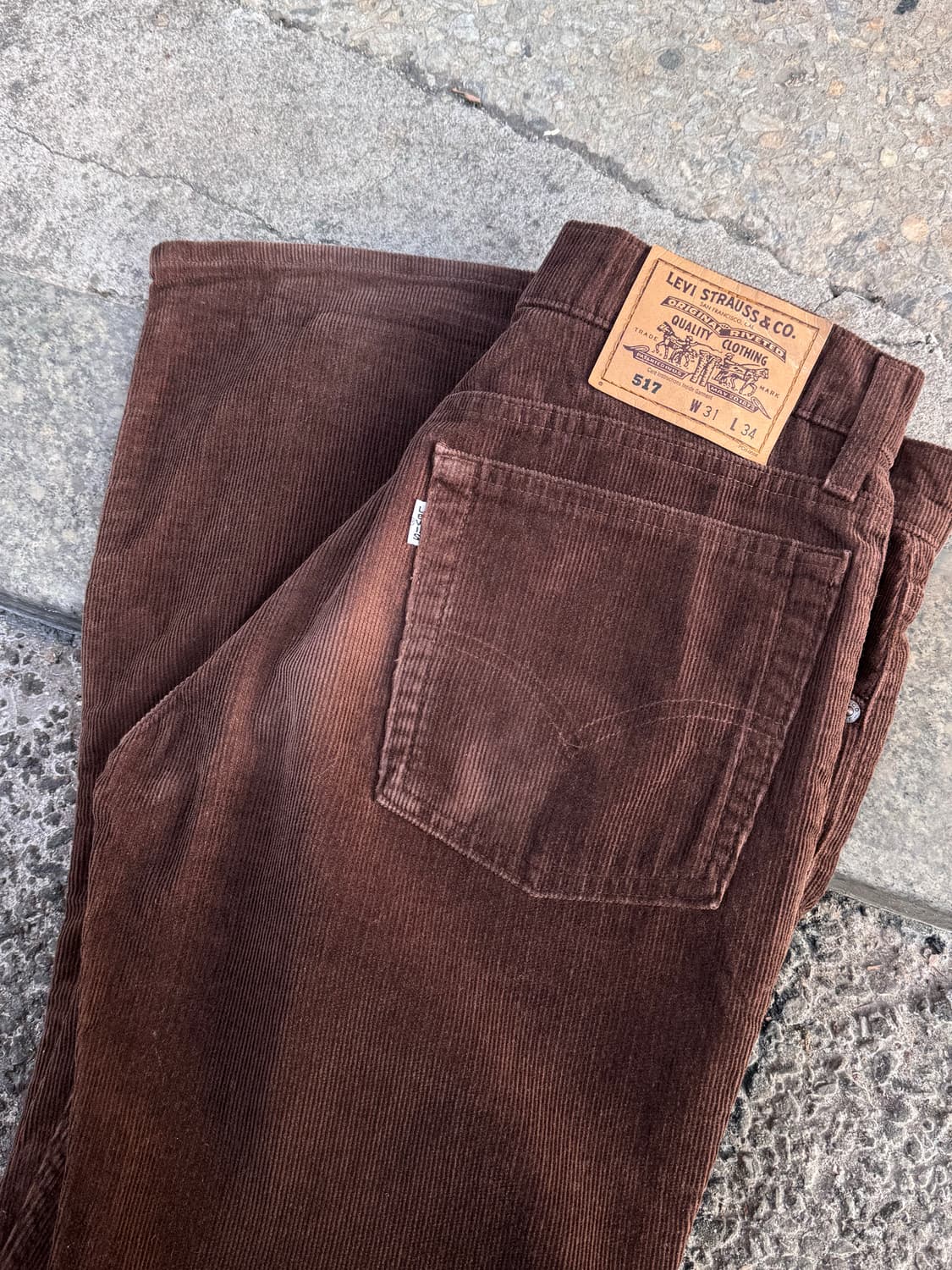 리바이스 517 코듀로이 부츠컷 팬츠  상품이미지1