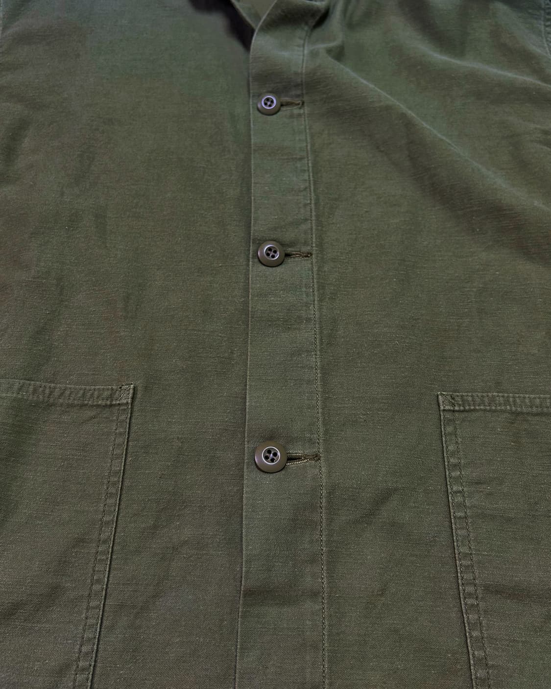 (l~xl) 니들스 NEEDLES 카키 셔츠자켓 S 넥리스셔츠 아우터  상품이미지6