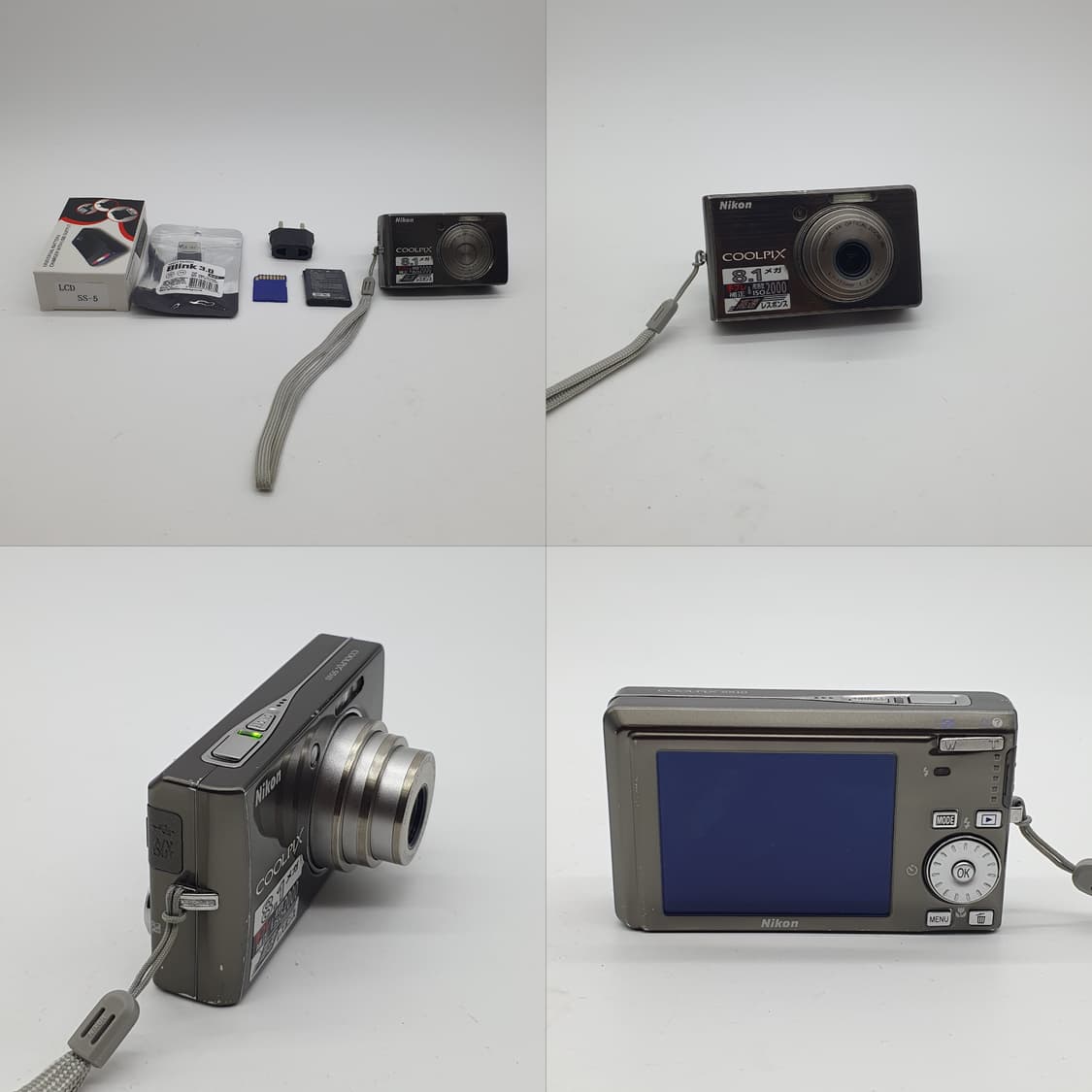 작례⭕️ 니콘 쿨픽스 S510 빈티지 디카 디지털카메라 상품이미지2