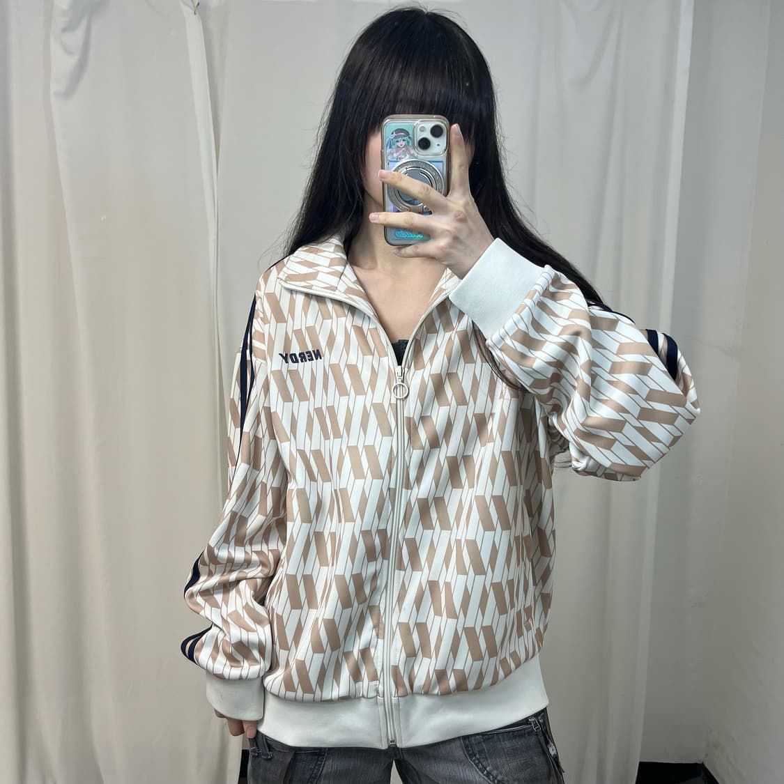 Nerdy pattern jersey 상품이미지1